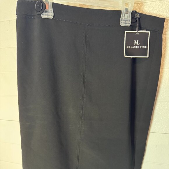 Melanie Lyne Pull-On Pencil Skirt, Black - Picture 4 of 6